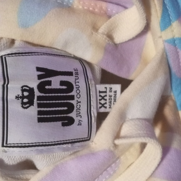 Juicy By Juicy Couture Hoodie Plus Sz 2Xl|NWOT - Picture 5 of 10